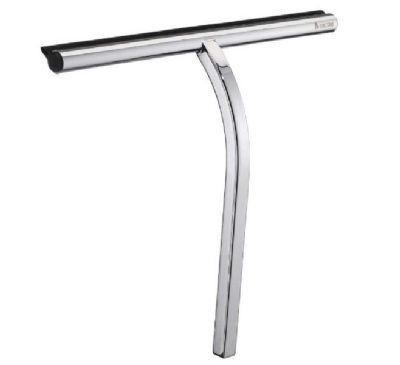 SMEDBO SIDELINE POLISHED CHROME BATHROOM SHOWER SQUEEGEE & SELF-ADHESIVE HOOK, DK2150 SMEDBO SIDELINE POLISHED CHROME BATHROOM SHOWER SQUEEGEE & SELF-ADHESIVE HOOK, DK2150